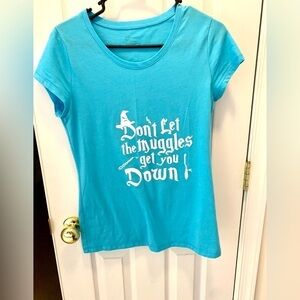 No Boundaries Harry-Potter-Themed Women’s Shirt Sz Large